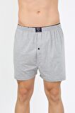 Akbeniz Erkek Penye Boxer Gri 40091