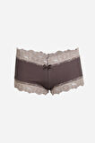 Akbeniz Kadın Pamuklu 2li Boxer Vizon 40278