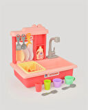 Pembe İnteraktif Lavabo Seti
