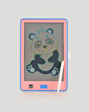 10 inch Şeffaf LCD Dijital 4 Adet Çizim Kartlı Tablet- Pembe