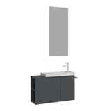 Ferla 80 cm Banyo Dolabı Takımı
