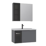Pure 80 cm Banyo Dolabı Takımı