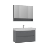 Malta 100 cm Banyo Dolabı Takımı