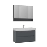 Malta 100 cm Banyo Dolabı Takımı