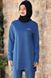 Cemre Tesettür Takım Mavi