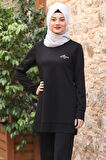 Cemre Tesettür Takım Siyah