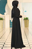 Adel Tesettür Abiye Siyah