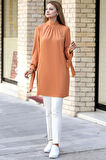 Esila Tesettür Tunik Camel