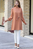 Işıl Tesettür Tunik Camel
