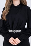 Elisa Tesettür Abiye Siyah