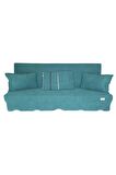 MİRZADE SOFA SOFT KUMAŞ TENTESİZ 28 DNS SÜNGER  SALINCAK MİNDERİ-sofa salıncak zümrüt