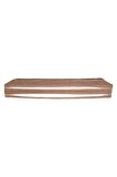 MİRZADE SOFA SOFT KUMAŞ TENTESİZ 28 DNS SÜNGER  SALINCAK MİNDERİ-sofa salıncak kahve