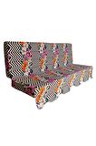 MİRZADE SOFA SOFT KUMAŞ TENTESİZ 28 DNS SÜNGER  SALINCAK MİNDERİ-sofa salıncak siyah sarmaşık