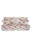 MİRZADE ELİT SALINCAK MİNDERİ SU İTİCİ KUMAŞ GRİ SÜNGER FERMUARLI SET--prm 003 pembe gül buket
