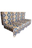 MİRZADE ELİT SALINCAK MİNDERİ SU İTİCİ KUMAŞ GRİ SÜNGER FERMUARLI SET-prm 093495 v003