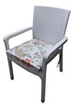 MİRZADE 6 Adet Duck Bezi Rattan Minderi-tac 33110 03