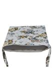 MİRZADE 6 Adet Duck Bezi Rattan Minderi-elt prm 0001