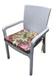 MİRZADE 6 Adet Duck Bezi Rattan Minderi-prm160185-v005