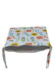 MİRZADE 6 Adet Duck Bezi Rattan Minderi-taç-33712-01