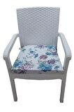 MİRZADE 6 Adet Duck Bezi Rattan Minderi-eltm-taç3310901