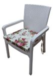 MİRZADE 6 Adet Duck Bezi Rattan Minderi-eltm-prm130267-v001