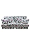 MİRZADE ELİT SALINCAK MİNDERİ SU İTİCİ KUMAŞ GRİ SÜNGER FERMUARLI SET-prm 160145 v 38