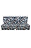 MİRZADE ELİT SALINCAK MİNDERİ SU İTİCİ KUMAŞ GRİ SÜNGER FERMUARLI SET-prm 111089 v 2