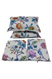 MİRZADE ELİT SALINCAK MİNDERİ SU İTİCİ KUMAŞ GRİ SÜNGER FERMUARLI SET-prm 150741 v 3