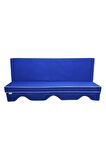 MİRZADE ELİT SALINCAK MİNDERİ SU İTİCİ KUMAŞ GRİ SÜNGER FERMUARLI SET-saks mavi drm 4807