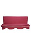 MİRZADE ELİT SALINCAK MİNDERİ SU İTİCİ KUMAŞ GRİ SÜNGER FERMUARLI SET-bordo drk 7154