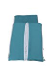 MİRZADE ELİT SALINCAK MİNDERİ SU İTİCİ KUMAŞ GRİ SÜNGER FERMUARLI SET-turkuaz mavi drm 2925
