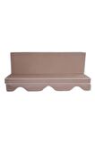 MİRZADE ELİT SALINCAK MİNDERİ SU İTİCİ KUMAŞ GRİ SÜNGER FERMUARLI SET-sütlü kahve drk 7444