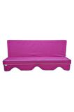 MİRZADE ELİT SALINCAK MİNDERİ SU İTİCİ KUMAŞ GRİ SÜNGER FERMUARLI SET-fuşya drm 4124