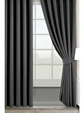 Antrasit Gri Blackout Karartma Perde
