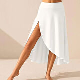 Kadın Cep Detay Taytlı Sandy Etek