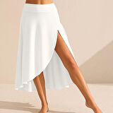 Kadın Cep Detay Taytlı Sandy Etek