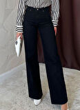 Siyah Comfy Jeans Pantolon