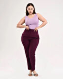 Yüksek Bel Battal Pantolon