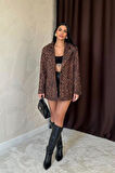 Leopar Leopar Ceket
