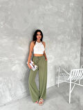 Ayrobin Oversize Pantalon - Mint Yeşili