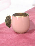 Acar porselen Gold kulplu kupa acr0102 pembe