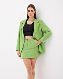Cute Mini Skirt Yeşil