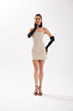 Nok Star Dress Bej