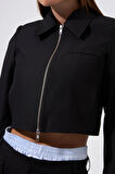Cool Mode Serisi Slim Fit Ceket Siyah