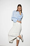 Nok Classic Signature Alessandra  Maxi Boy Kalem Etek Beyaz