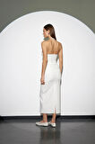 Nok Classic Signature Alessandra  Maxi Boy Kalem Etek Beyaz