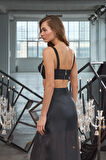 Signature Maxi Skirt Siyah