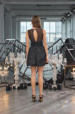 Night Breeze Mini Dress Siyah