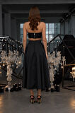 Extravaganza Maxi Skirt Siyah