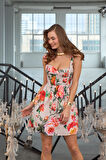 Pouf Delight Mini Dress KARPUZ